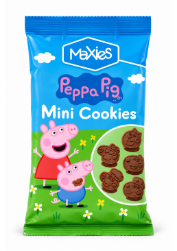 Міні-печиво Maxies Peppa Pig зі смаком какао, 100 г