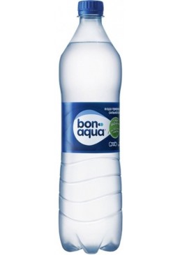 Вода мінеральна BonAqua сильногазована, 1 л