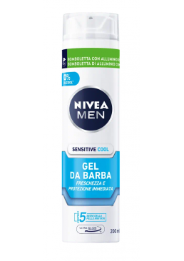 Гель для бритья NIVEA Sensitive Cool, 200 мл