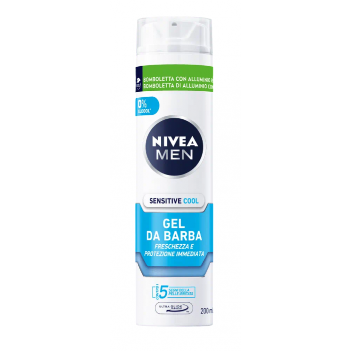 Гель для бритья NIVEA Sensitive Cool, 200 мл - 