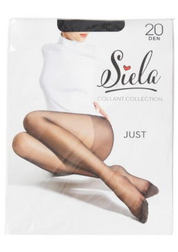 Колготки женские Siela Just, 20 DEN, Nero, размер 4