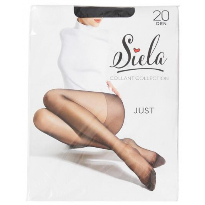 Колготки жіночі Siela Just, 20 DEN, Nero, розмір 4 - 