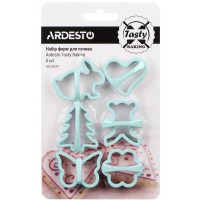 Набор форм для печенья Ardesto Tasty Baking AR2308TP, 6 шт