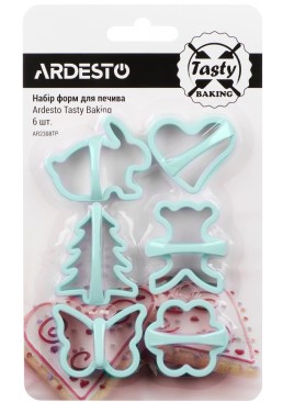 Набор форм для печенья Ardesto Tasty Baking AR2308TP, 6 шт