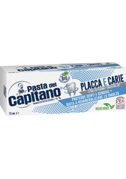 Зубная паста Capitano Placca e Carie против зубного налета и кариеса, 75 мл