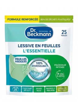 Салфетки для стирки Dr.Beckmann Magic Leaves универсальные, 25 шт
