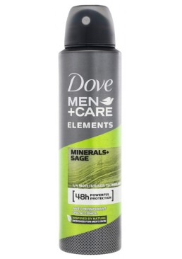 Антиперспірант-аерозоль Dove Men + Care Свіжість мінералів і шавлії, 150 мл