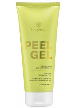 Пілінг-скатка Bogenia Peeling Gel BG443 №001 для шкіри обличчя, 200 мл