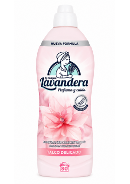 Кондиционер для белья Lavandera Talco Delicado Нежный тальк, 1.6 л (80 стирок)