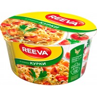 Локшина яєчна швидкого приготування Reeva з куркою, 75 г