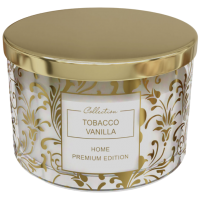 Свеча ароматизированная Pepco Home Tobacco Vanilla (табак и ваниль), 1 кг