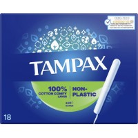  Тампоны Tampax Super с аппликатором, 18 шт (3 капли)