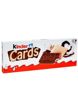 Печенье Kinder Cards, 128 г
