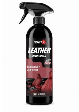 Кондиціонер для шкіри Nowax Leather Conditioner matt finish NX75023 матовий ефект, 750 мл 
