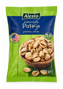 Фісташки Alesto із сіллю, 70 г