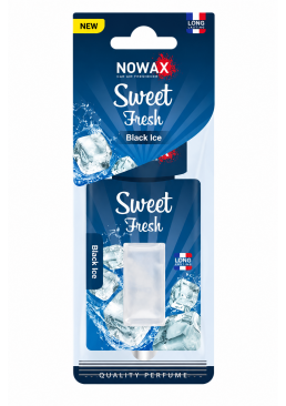 Ароматизатор мембранний для авто Nowax NX00122 Sweet Fresh Black Ice