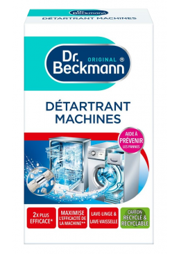 Средство для очистки Dr.Beckmann от накипи в стиральных и посудомоечных машинах, 2 шт х 50 г