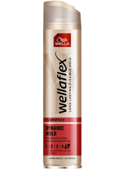 Лак для волос Wella Wellaflex Подвижная Суперсильная фиксация, 250 мл