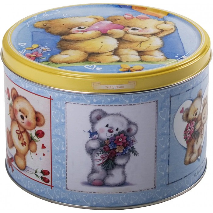 Печенье датское песочное Jacobsens Bakery Teddy Bears, 300 г - 
