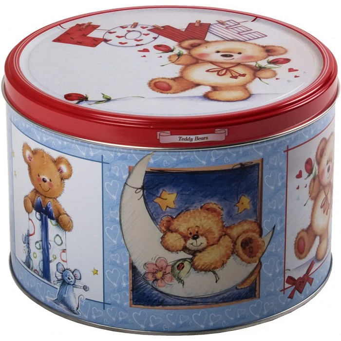 Печенье датское песочное Jacobsens Bakery Teddy Bears, 300 г - 
