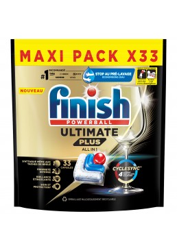Таблетки для посудомоечной машины Finish Ultimate All in 1, 33 шт