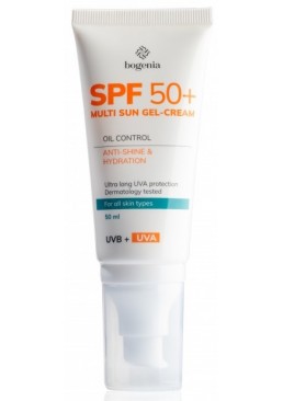 Сонцезахисний крем Bogenia Multi Sun Gel-Cream SPF 50+ BG420 №001, 50 мл