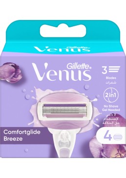 Сменные картриджи Gillette Venus Comfortglide Breeze, 4 шт