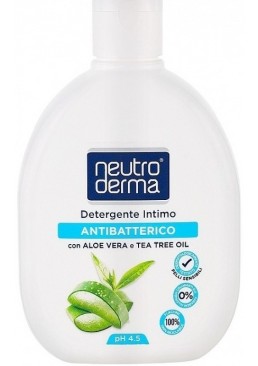 Гель для інтимної гігієни Neutroderma з алое вера та олією чайного дерева, 250 мл