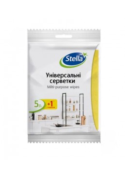 Набір серветок універсальних Stella Sarantis, 6 шт