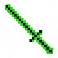 Меч Minecraft, 60 см (зелений)
