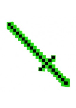 Меч Minecraft, 60 см (зеленый)