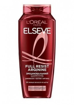 Шампунь L'Oreal Paris Elseve Аргинин + Аминексил для ослабленных волос, 400 мл