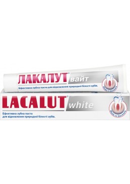 Зубна паста Lacalut White, 75 мл