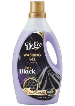 Гель для стирки темных вещей Delice Concentrate washing gel for black, 2 л (40 стирок)