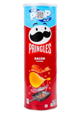 Чипсы Pringles Бекон, 165 г 