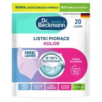 Серветки для прання Dr. Beckmann Magic Leaves для кольорових тканин, 20 шт