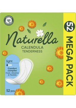 Щоденні гігієнічні прокладки Naturella Calendula Tenderness Normal, 52 шт