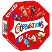 Цукерки шоколадні в подарунковій коробці Celebrations, 269 г