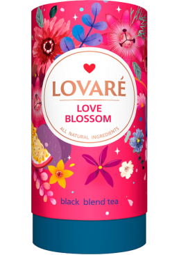 Чай чорний байховий листовий Love Blossom Lovare, 80г