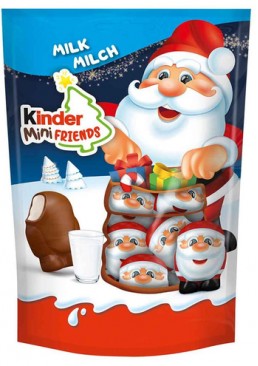 Набор конфет Kinder Mini Friends с молочным шоколадом и молочной начинкой, 122 г