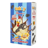 Бельгийский шоколад куриные ножки Tabby Crunch cocoa crumble chocolate, 50 г