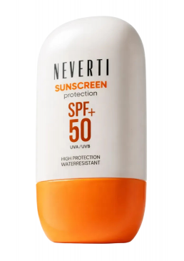 Сонцезахисний крем для обличчя NEVERTI Sunscreen NP313 SPF 50+, 50 мл