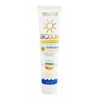 Крем сонцезахисний Bioton Cosmetics BioSun SPF45 водостійкий, 120 мл