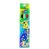 Карандаші кольорові "Its Cool" м'які, №6/215BL, 6 кольорів