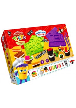 Креативна творчість Danko Toys "Тісто для ліплення Master Do" Шеф-кухар Ресторан, 1 шт