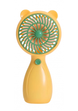 Портативный ручной вентилятор Mini Fan JX-998 (желтый)