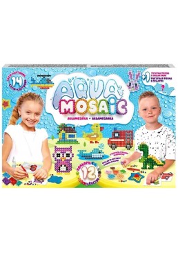 Креативна творчість Danko Toys «Aqua Mosaic» 12 кольорів