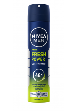 Дезодорант-антиперспирант мужской Nivea Fresh Power, 150 мл