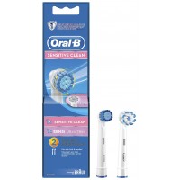 Насадки для зубної щітки Braun Oral-B "Sensitive Clean+SENSI UltraThin", 2 шт 