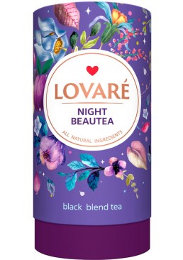 Чай чорний байховий листовий Night Beautea Lovare, 80г
